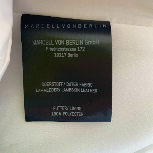 MVB white leather corset with high lighter yellow straps in size Eu 36 - Picture 5 of 7